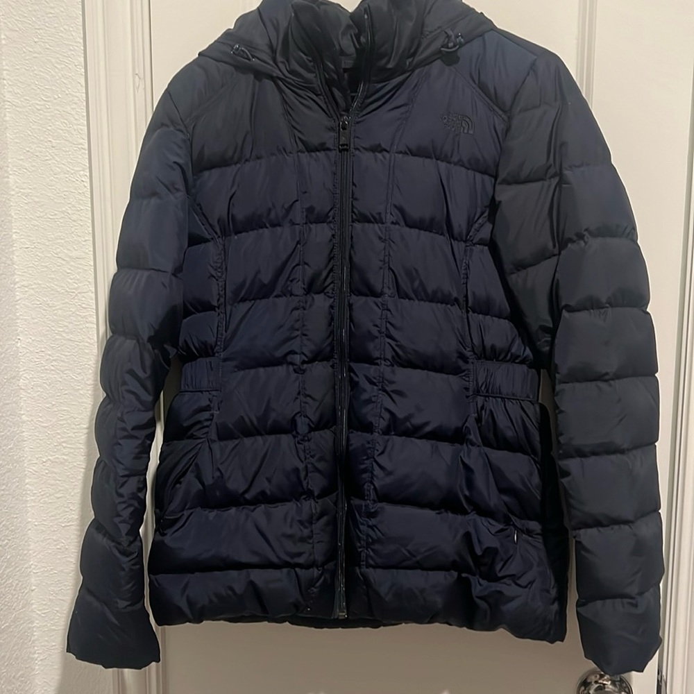 Women North Face Navy Jacket Medium